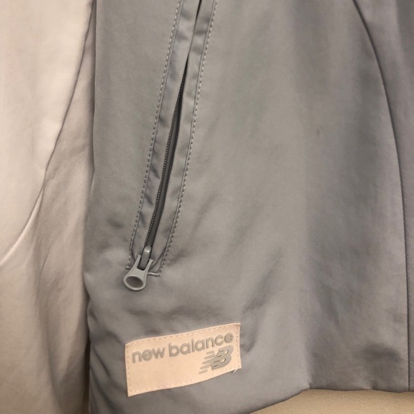 New Balance Light Grey and Powder Blue Zip Jacket, Size S - Picture 4 of 10